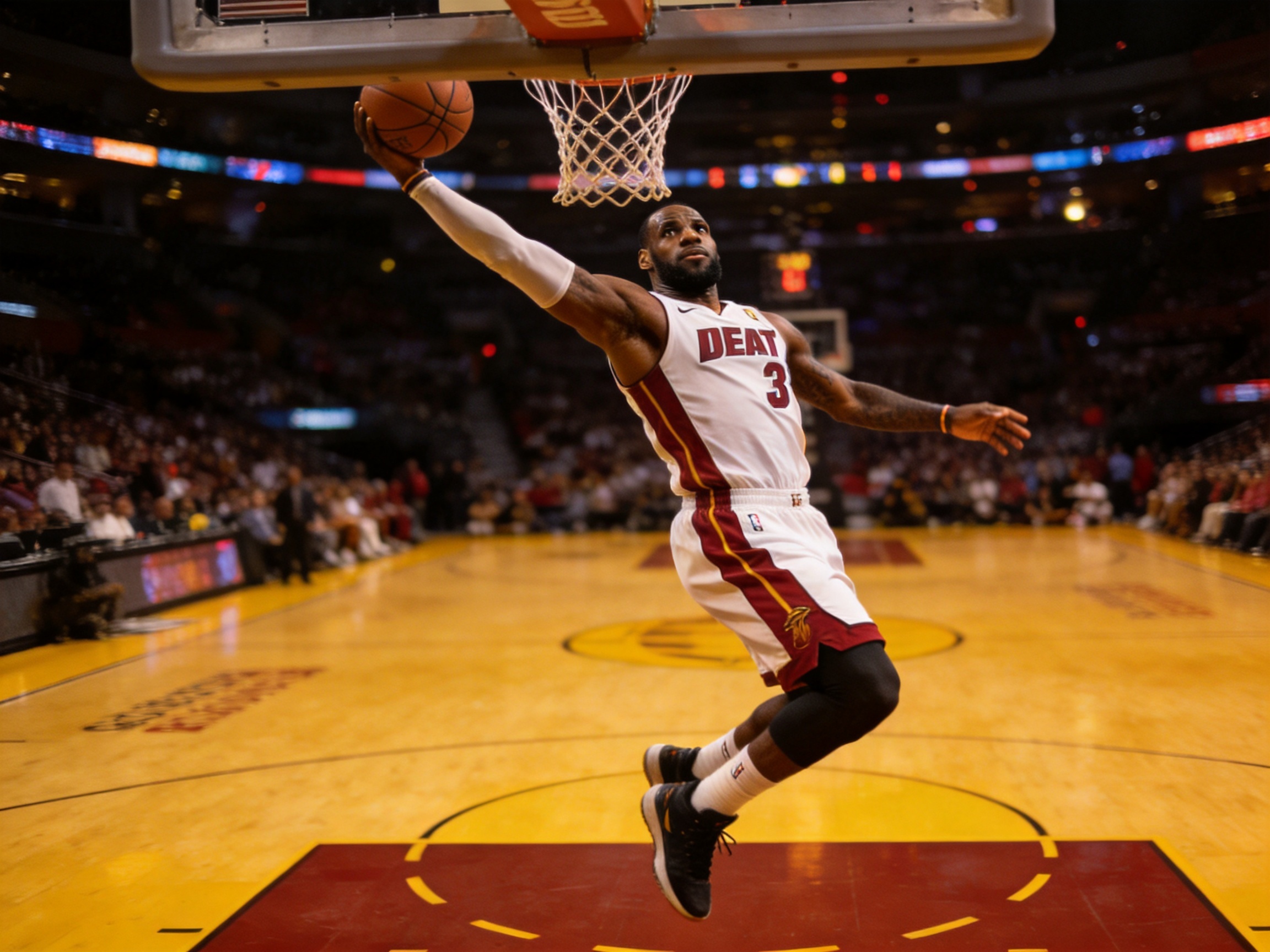 NBA篮球比赛精彩扣篮